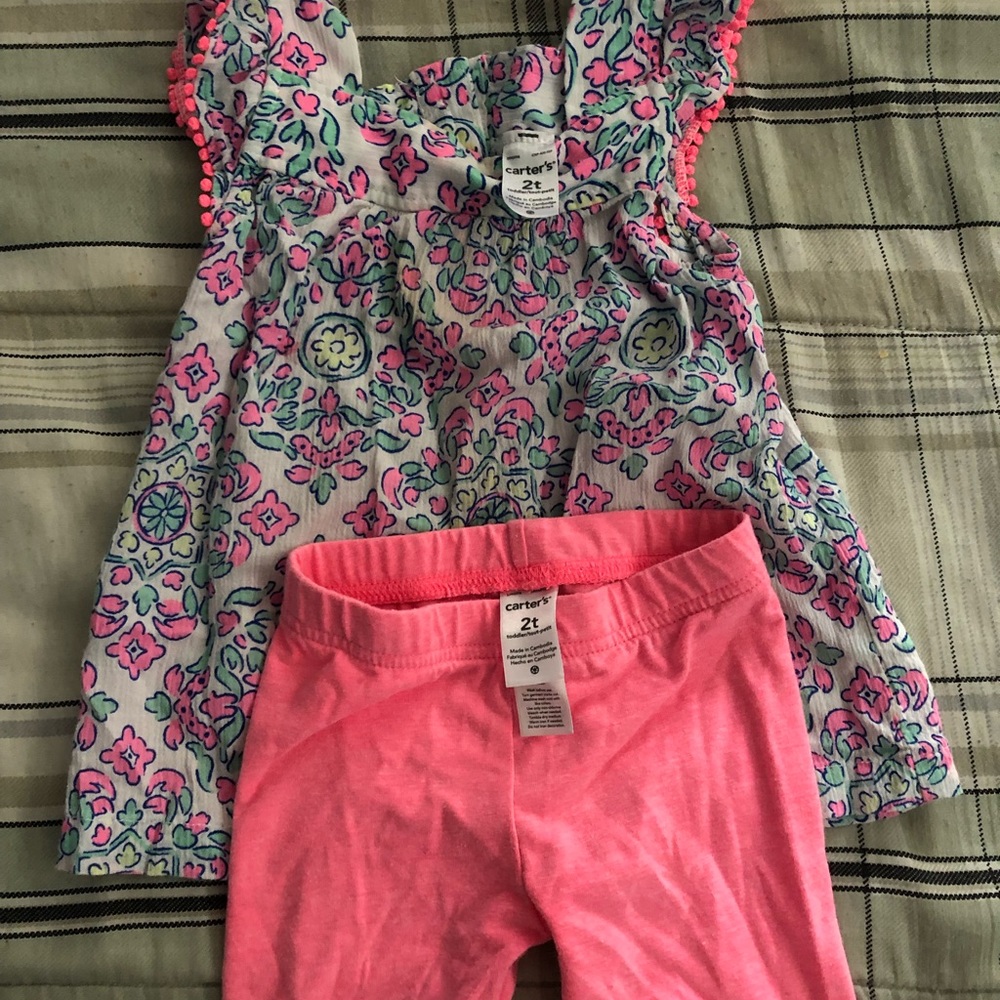 Toddler set blouse  and shorts